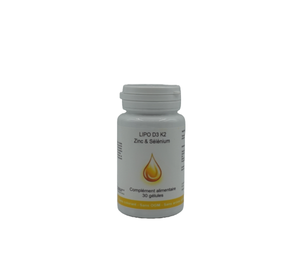 LIPO D3 K2 Zinc & Sélénium