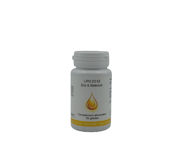LIPO D3 K2 Zinc & Sélénium