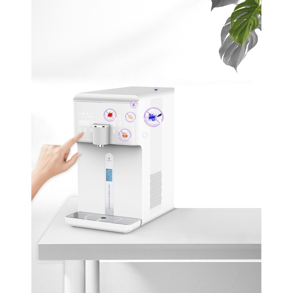 Purificateur d\'eau hydrogénée sur évier