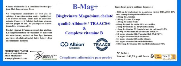 B-Mag+ Magnesium + complexe Vit B – Image 2